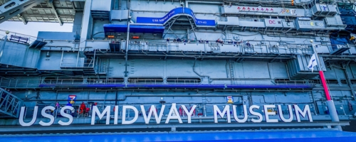 USS Midway Museum San Diego Black Car Services California